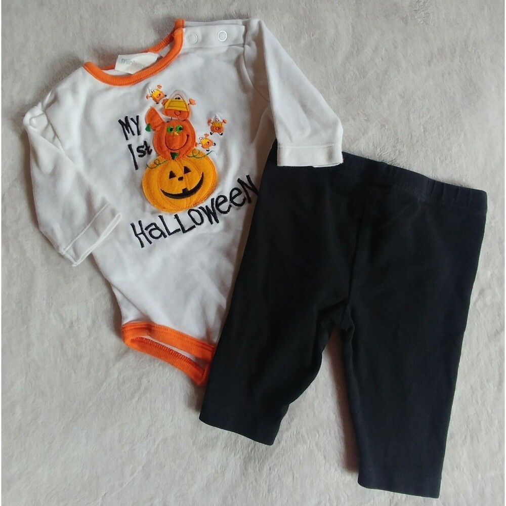 shirt and pants Miniwear 0 to 3 months Halloween long sleeve Baby Beginnings
